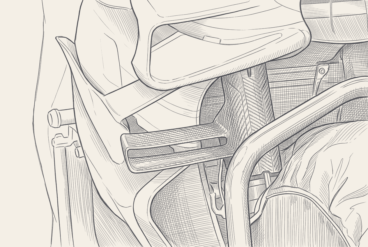 Two-tone hatched technical illustration in the Paddock Notes house style: the 1-to-2 millimetre displaced screw, six and a half years in, recasts marquez's 2026 from rider problem to verifiable hardware problem